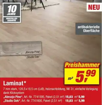 toom Baumarkt Laminat Angebot