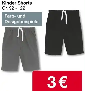 Woolworth Kinder Shorts Angebot