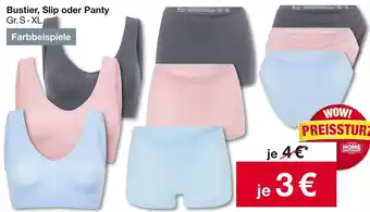 Woolworth Bustier, Slip oder Panty Angebot