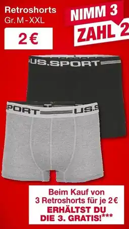 Woolworth Retroshorts Angebot