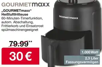 Woolworth GOURMETmaxx Heißluftfritteuse Angebot