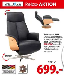 Zurbrüggen Welnova Relaxsessel 5039 Angebot
