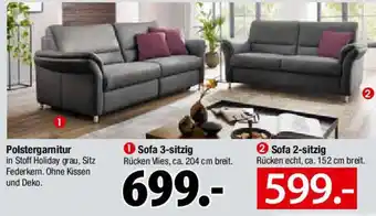 Zurbrüggen Polstergarnitur Angebot
