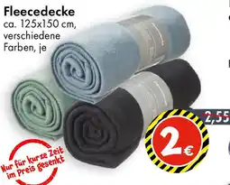 TEDi Fleecedecke Angebot