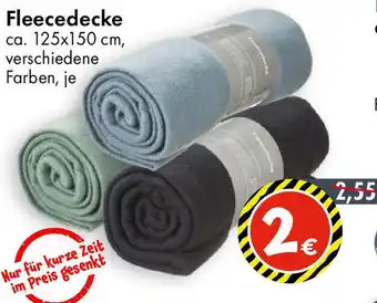 TEDi Fleecedecke Angebot