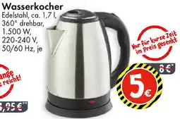 TEDi Wasserkocher Angebot