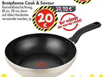 TEDi Tefal Bratpfanne Cook & Savour Angebot