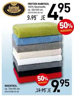 Möbel Wallach Gözze frottier-handtuch oder duschtuch Angebot