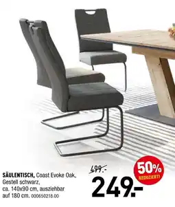 Möbel Wallach Coast evoke oak säulentisch Angebot