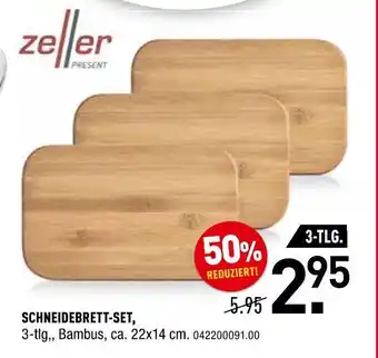 Möbel Wallach Zeller schneidebrett-set Angebot