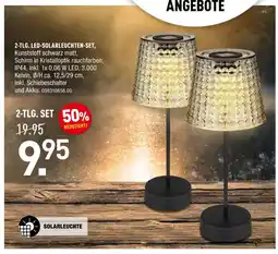 Möbel Wallach Solarleuchte 2-tlg. led-solarleuchten-set Angebot