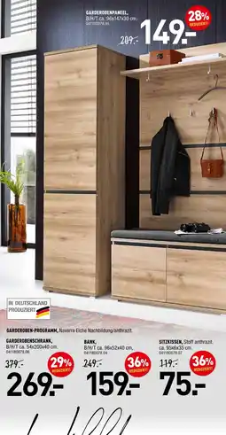 Möbel Wallach Garderoben-programm Angebot