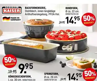 Möbel Wallach Kaiser backformenserie Angebot