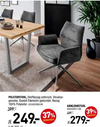 Möbel Wallach Polsterstuhl oder armlehnstuhl Angebot