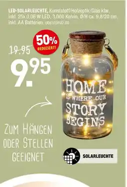 Möbel Wallach Led-solarleuchte Angebot