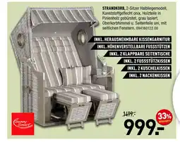 Möbel Wallach Sunny smart strandkorb Angebot