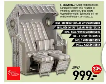 Möbel Wallach Sunny smart strandkorb Angebot