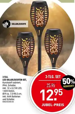 Möbel Wallach Led-solarleuchten-set Angebot
