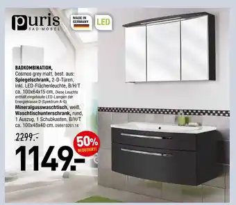 Möbel Wallach Puris badkombination Angebot