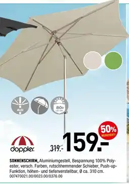 Möbel Wallach Doppler sonnenschirm Angebot