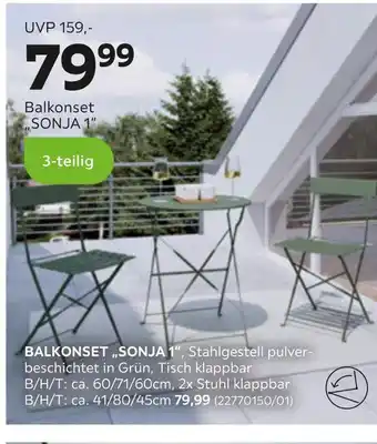 Mömax Balkonset sonja 1 Angebot