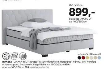 Mömax Boxbett „maya-d“ Angebot