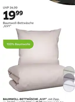 Mömax Baumwoll-bettwäsche ilvy Angebot