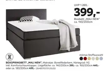 Mömax Mömax boxbett „mali new“ Angebot