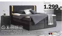Mömax Mömax boxspringbett minola gold Angebot