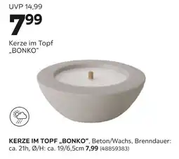 Mömax Kerze im topf „bonko“ Angebot