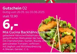 Mömax Mia cucina backhähnchensalat Angebot