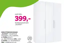 Mömax Drehtürenschrank „glossy“ Angebot