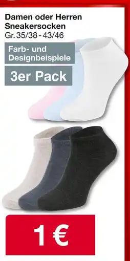 Woolworth Damen oder herren sneakersocken Angebot