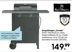 Hellweg Rothmann gasgrillwagen „laredo“ Angebot