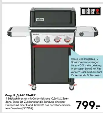 Hellweg Weber gasgrill „spirit ep-425“ Angebot