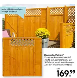 Hellweg Zaunserie „mainau“ Angebot