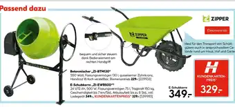 Hellweg Zipper betonmischer oder e-schubkarre Angebot