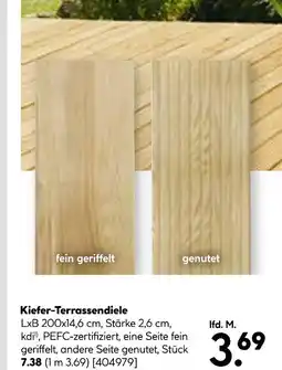 Hellweg Kiefer-terrassendiele Angebot