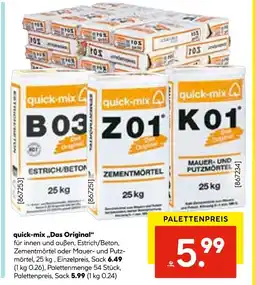 Hellweg Quick-mix das original Angebot