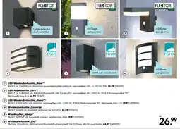 Hellweg Flector oder eglo außenleuchte Angebot