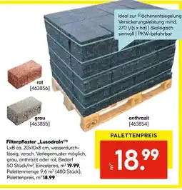 Hellweg Filterpflaster „lusodrain“ Angebot