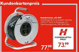 Hellweg Kabeltrommel „ak 260“ Angebot