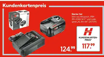 Hellweg Bosch starter set Angebot