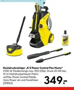 Hellweg Kärcher hochdruckreiniger „k 5 power control flex home“ Angebot