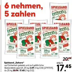 Hellweg Spielsand „sahara“ Angebot