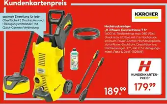 Hellweg Kärcher hochdruckreiniger „k 3 power control home t 5“ Angebot