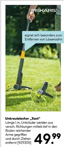 Hellweg Fiskars unkrautstecher „xact“ Angebot