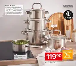 XXXLutz Homeware professional topf-set „cucina perfetta“ Angebot