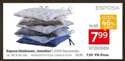 XXXLutz Esposa sitzkissen „sansibar“ Angebot