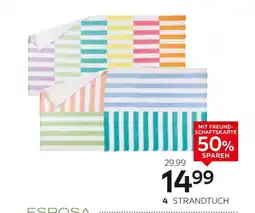 XXXLutz Esposa strandtuch „rangu“ oder „rangi“ Angebot